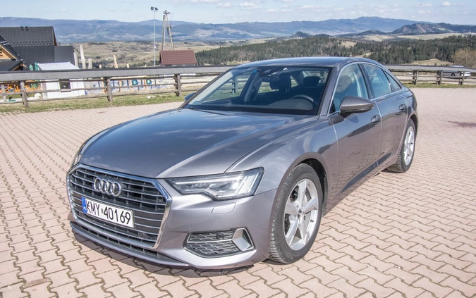 Audi A6 cena 134600 przebieg: 183000, rok produkcji 2020 z Ćmielów małe 742